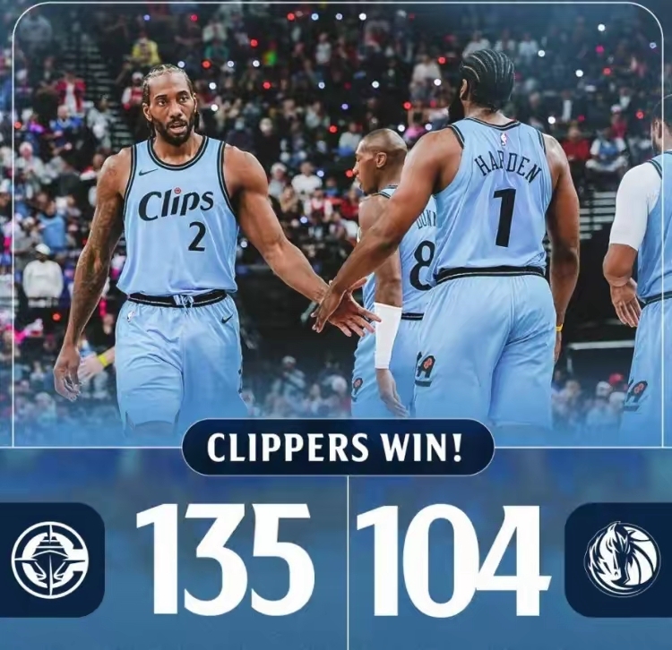 快船主场击败马刺，莱昂纳德分砍下胜利的简单介绍